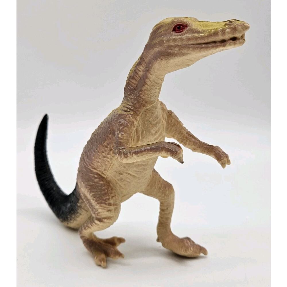 Vintage 1997 Imperial Dinosaur Rubber Toy Reptilian Animal 7" Joaquinraptor
